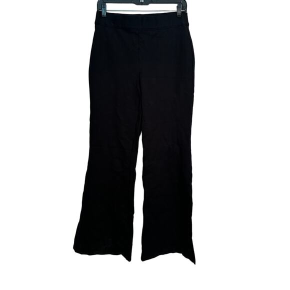 Spanx The Perfect Pant Split Hem Wide Leg - Black - Medium - Picture 1 of 4